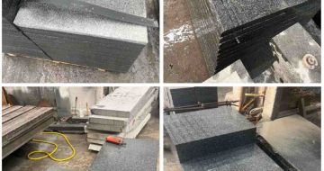 新余 芝麻黑地铺石材