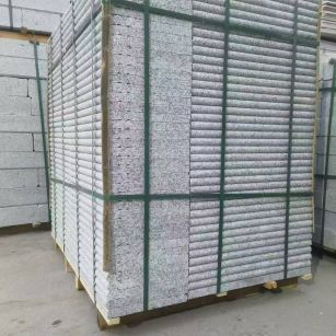 新余 芙蓉白3公分厚磨圆边、拉槽，楼梯踏步