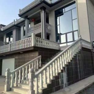 新余 芝麻白别墅阳台栏杆，楼梯栏杆