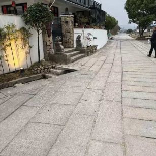 新余仿古石铺装效果