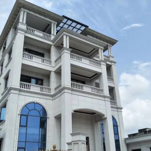 新余芝麻白别墅干挂效果展示