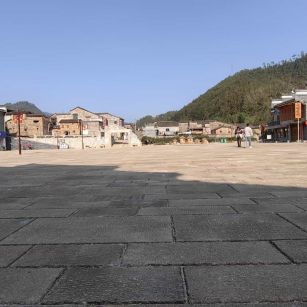 新余仿古石铺装效果