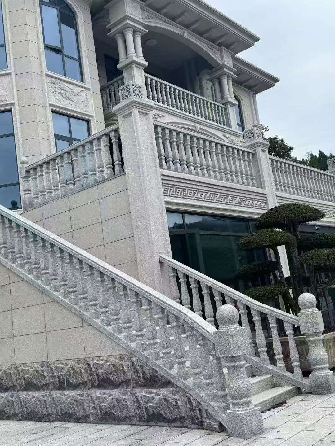 新余 芝麻白别墅，栏杆