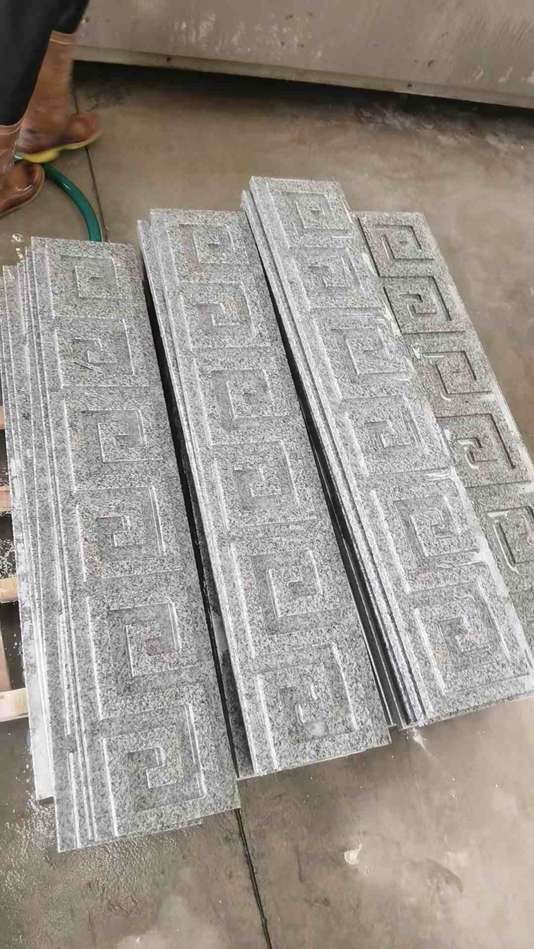 新余 别墅回纹线条，雕刻