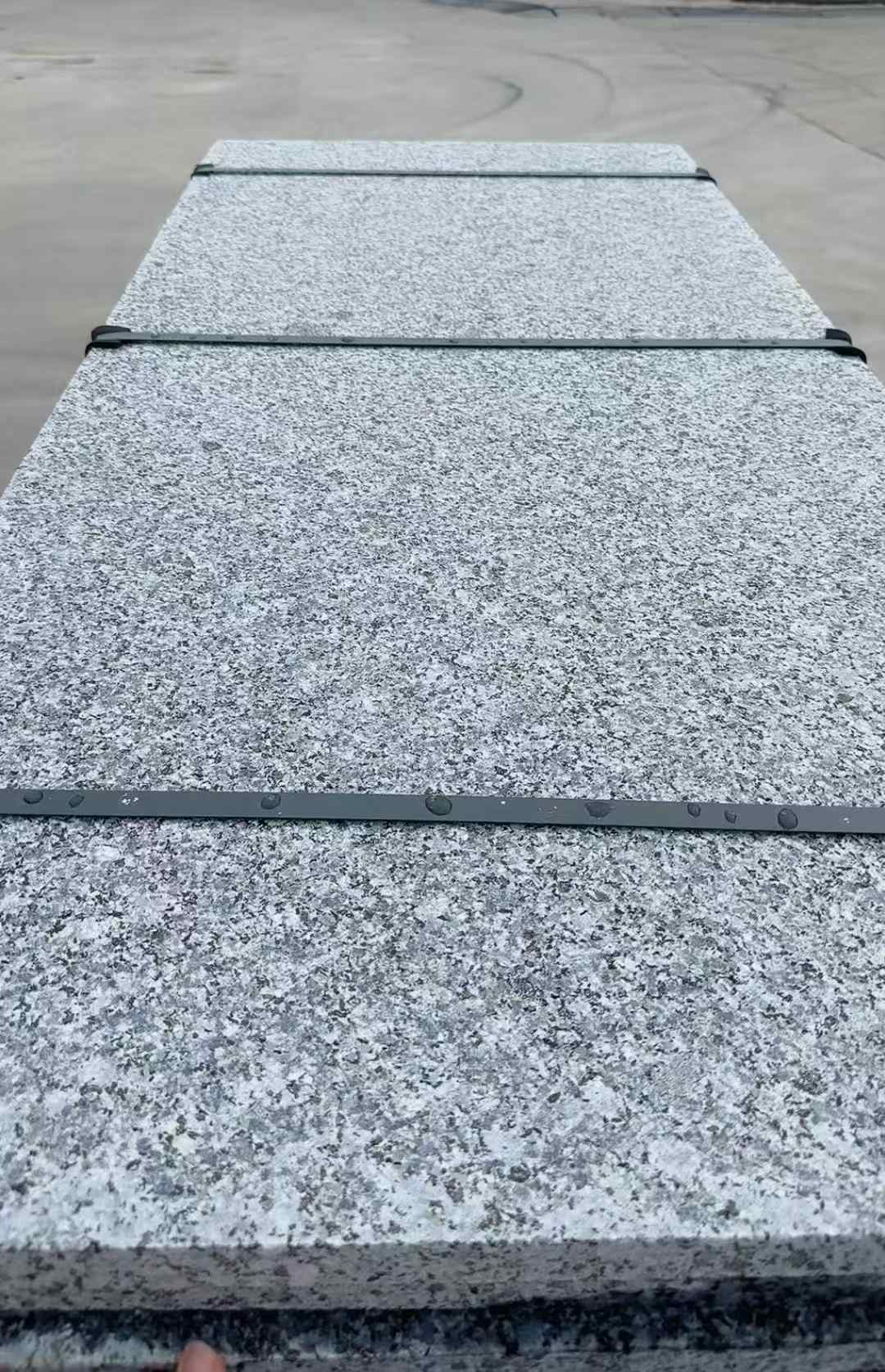 新余 芝麻黑火烧面毛板，条板，半成品