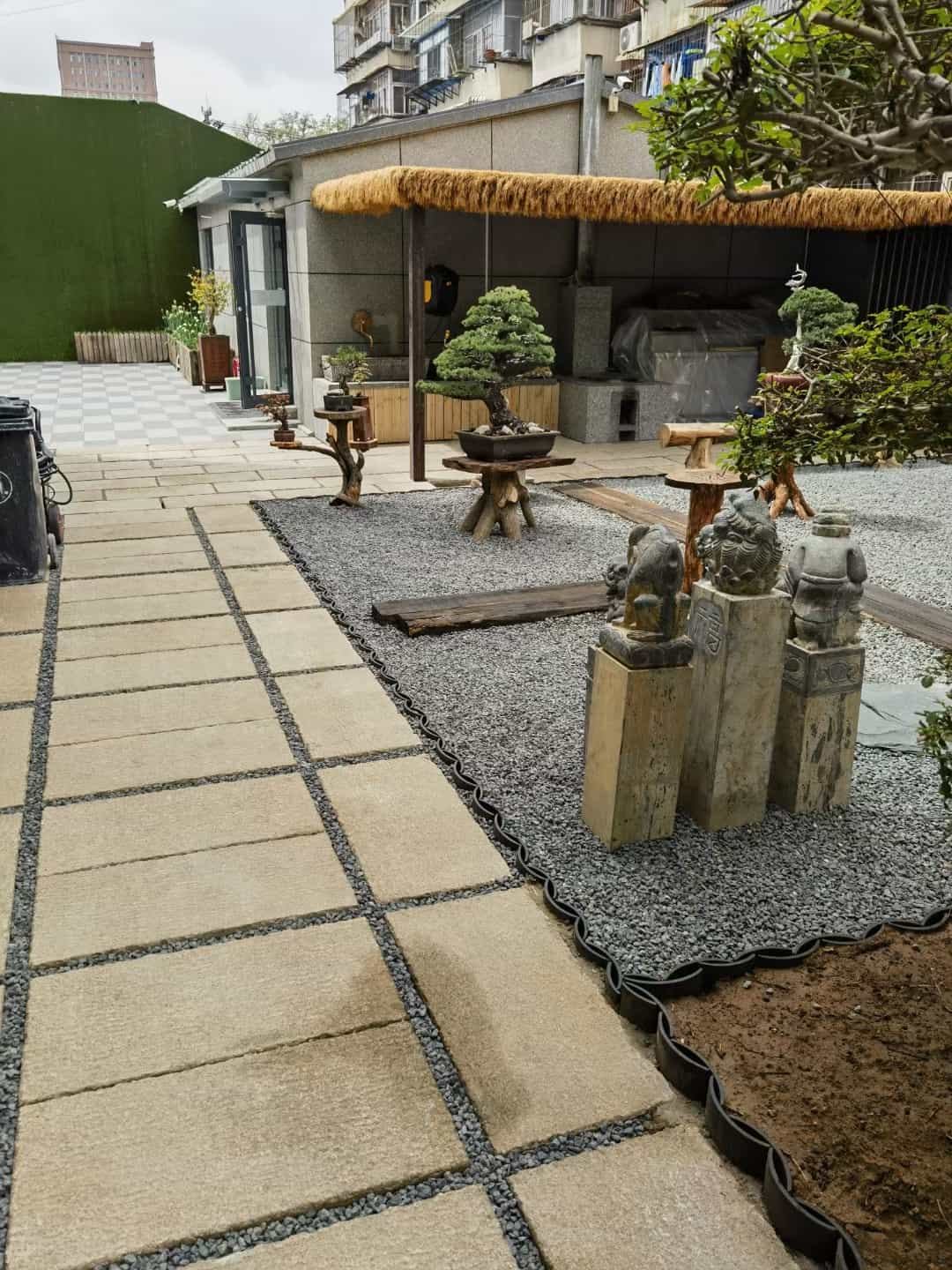 新余仿古石铺装效果