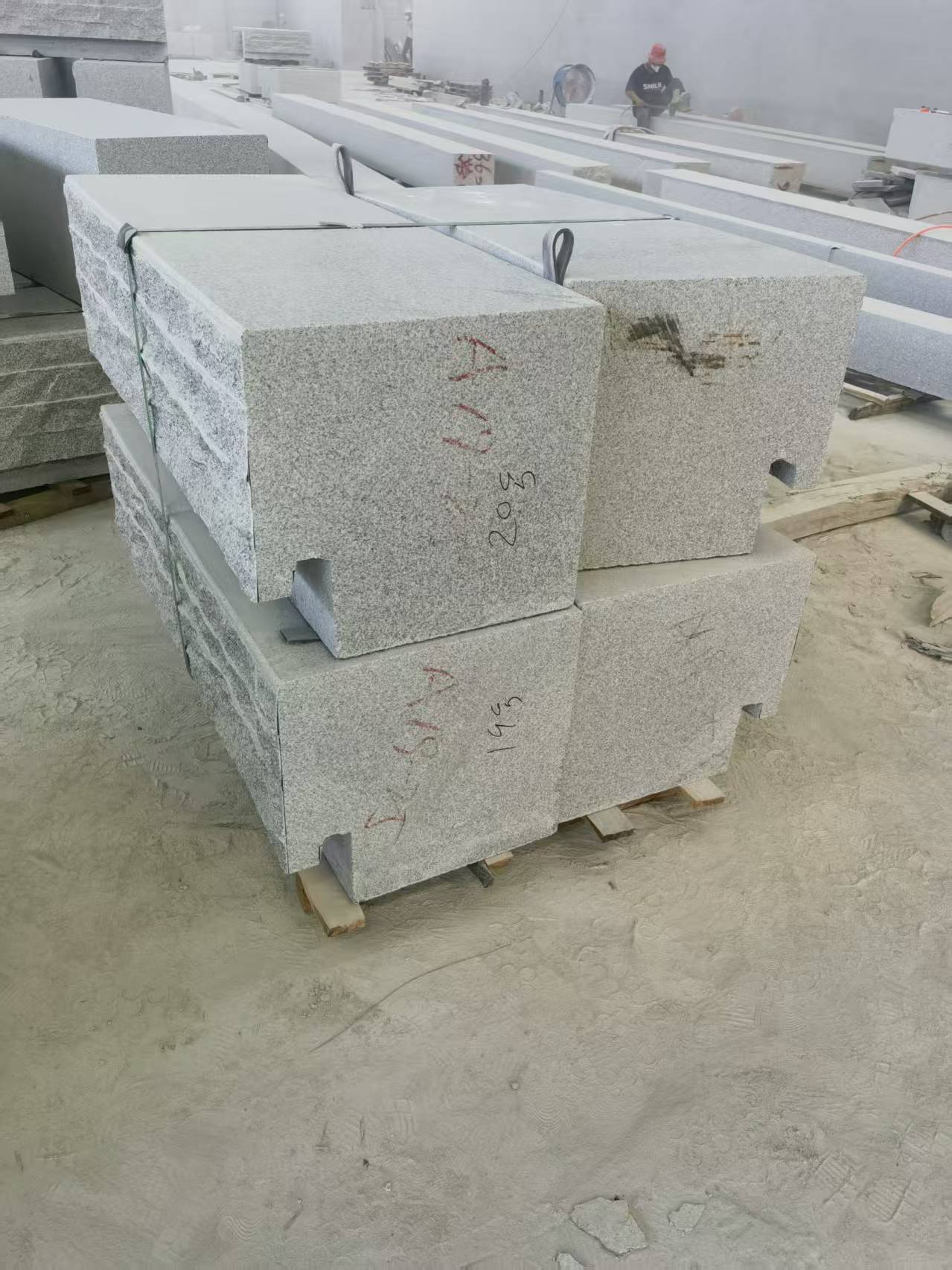 新余 整石坐凳打包