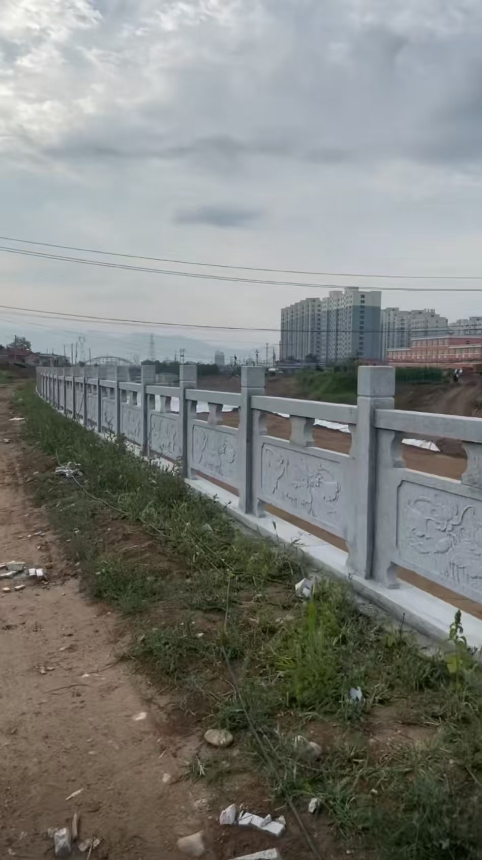 新余 石材河道栏杆