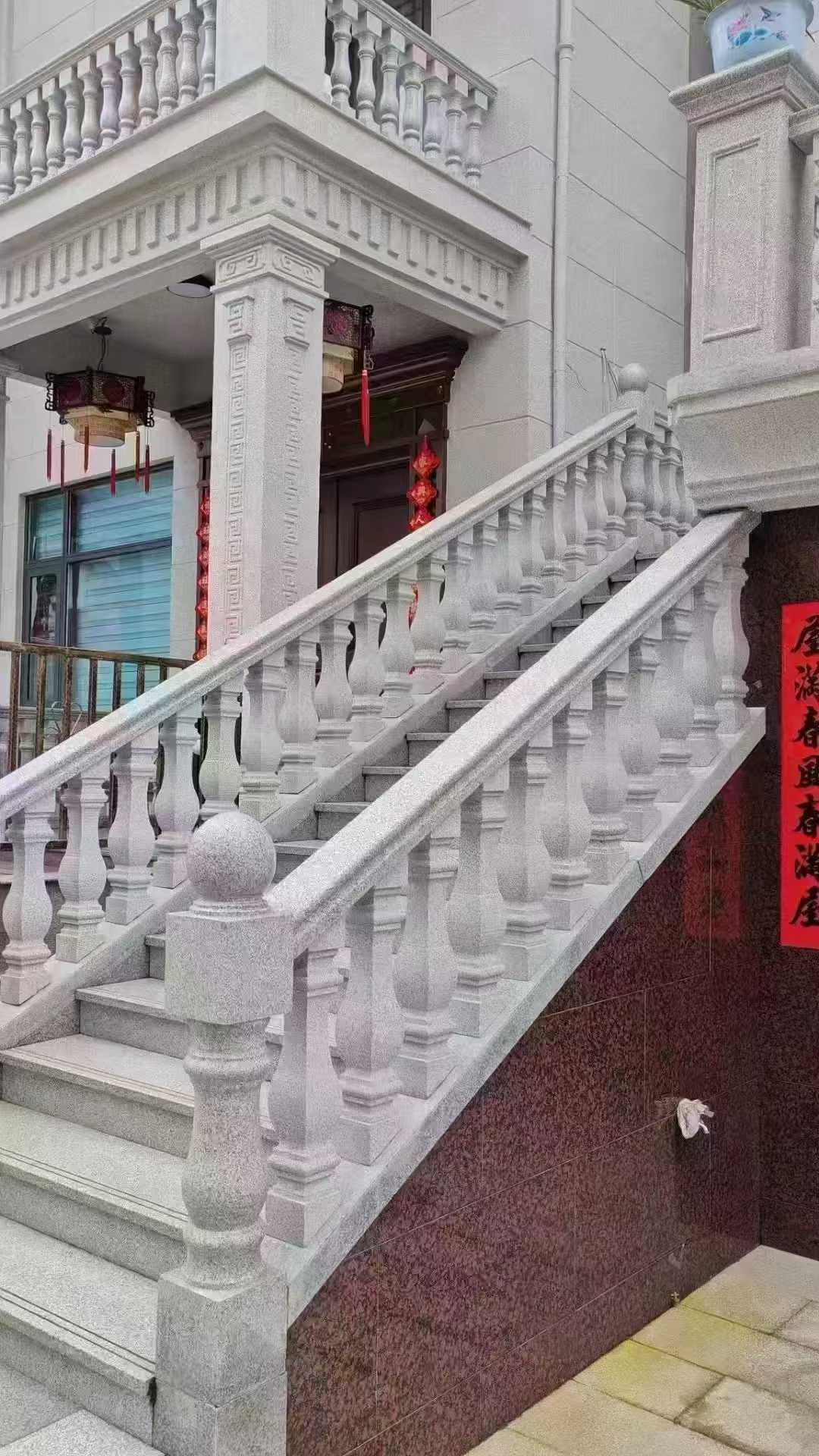 新余 天然石材 阳台庭院护栏、栏杆