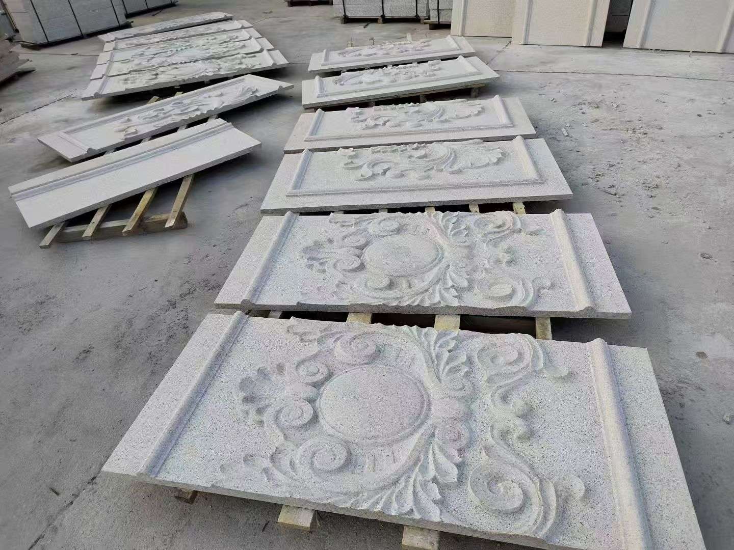 新余 芝麻白干挂雕花板